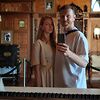 В Воронцовском дворце. Когда-то в это зеркало смот