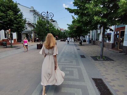 Нашли пару пешеходных улиц.