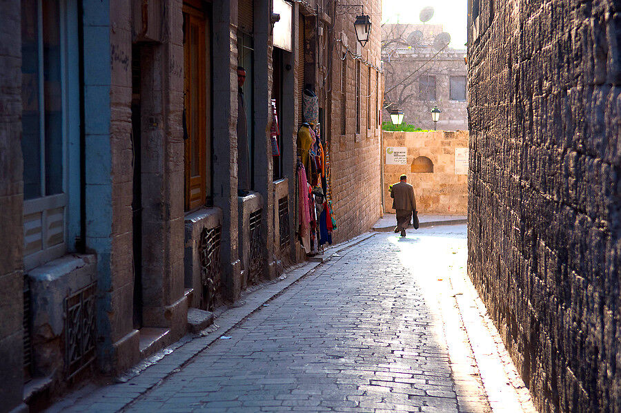 В Алеппо тоже есть так называемый Старый город. Мо