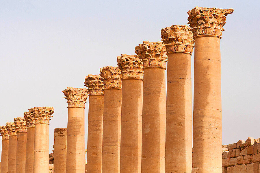 Для европейцев Пальмира была  открыта лишь в семна