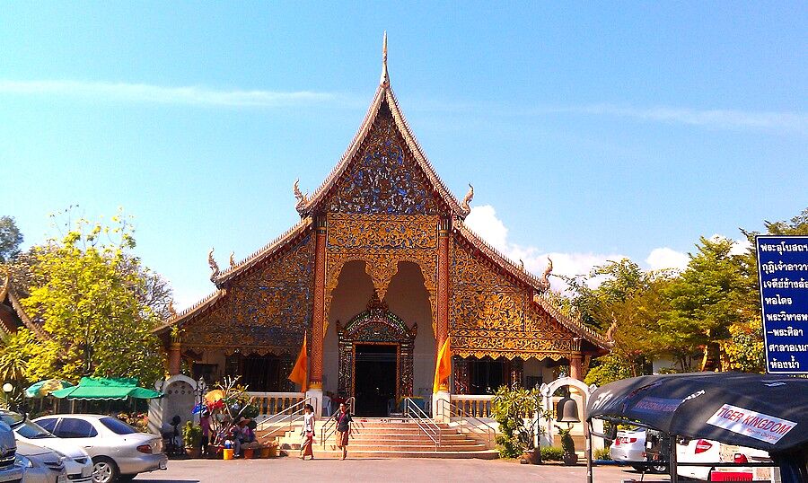 Wat Chiangman. В общем-то все Храмы очень похожи, 