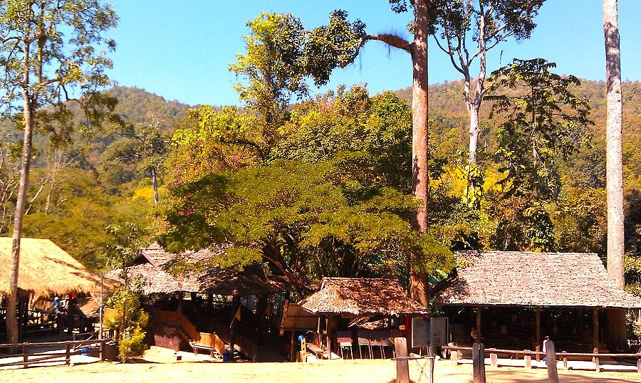 Лагерь слонов Mae Sa