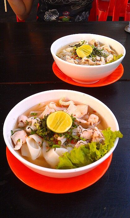 Супчик дня: камбоджийский вариант Noodle soup: ока