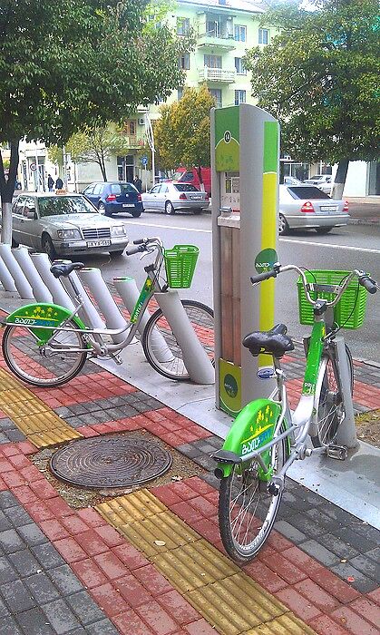В центре обнаружили городской прокат велосипедов: 