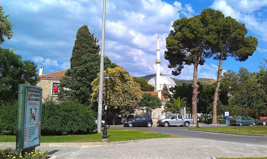 Типичный провинциальный турецкий город.