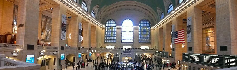 Вокзал под названием «Grand Central Terminal». Про