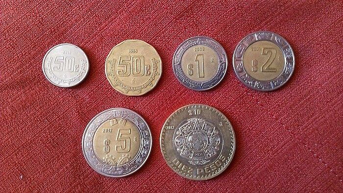 Мексиканские монеты, пожалуй, одни из самых красив