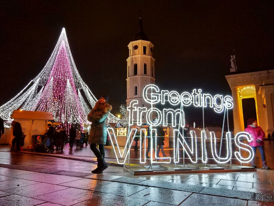 Привет из Вильнюса!