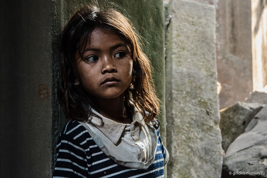 Камбоджийская девочка