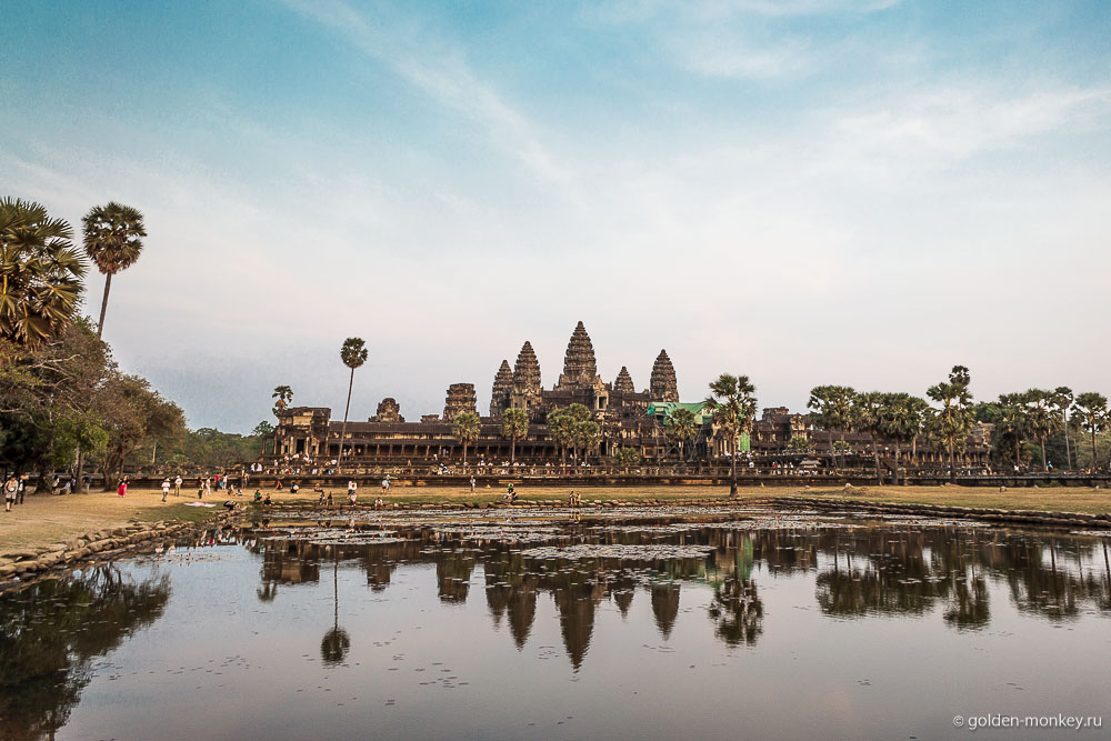 Камбоджа, Ангкор Ват перед закатом
