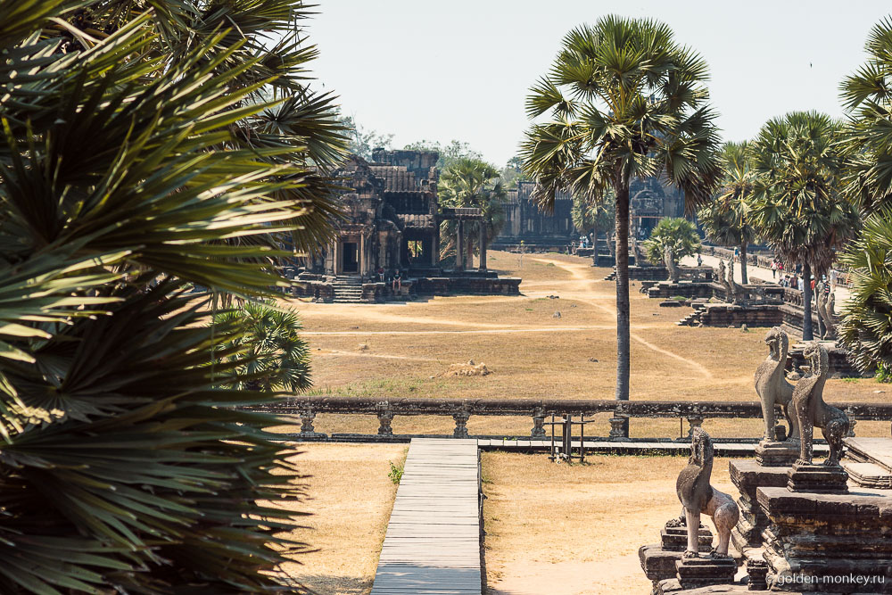 Камбоджа, панорама Ангкор Вата