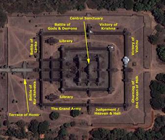 схема храма Ангкор Ват