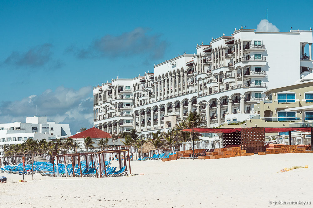 Канкун, отель на пляже Чак-Мул