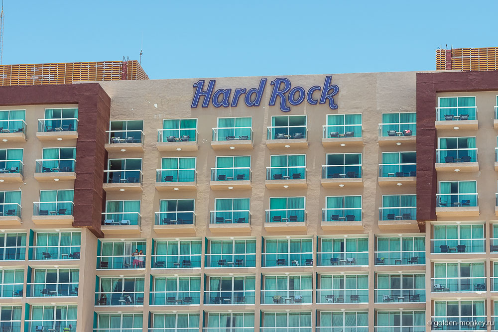 Канкун, отель Hard Rock на пляже Байенас