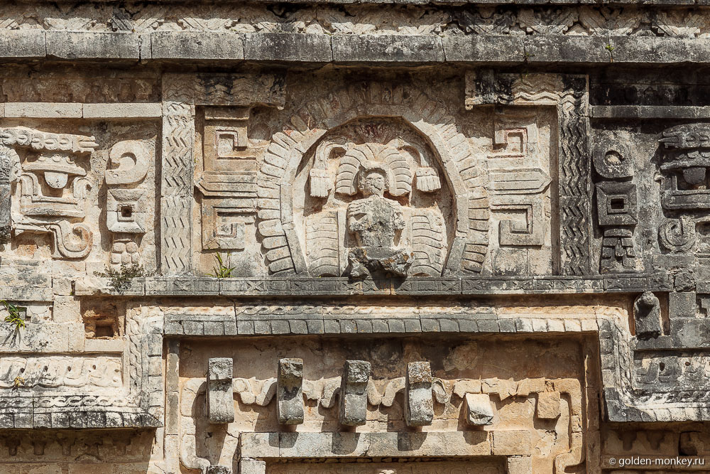 Чичен-Ица, украшение фасада