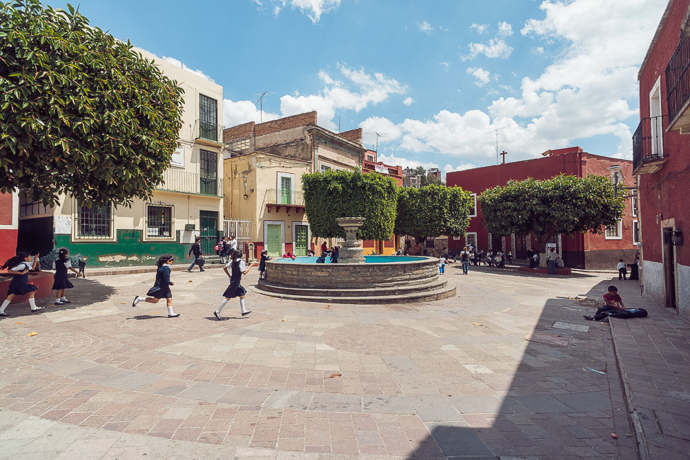 Гуанахуато, площадь
