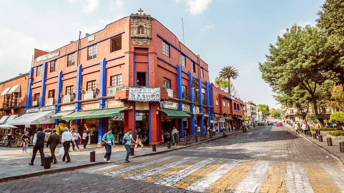 Улица в Мехико