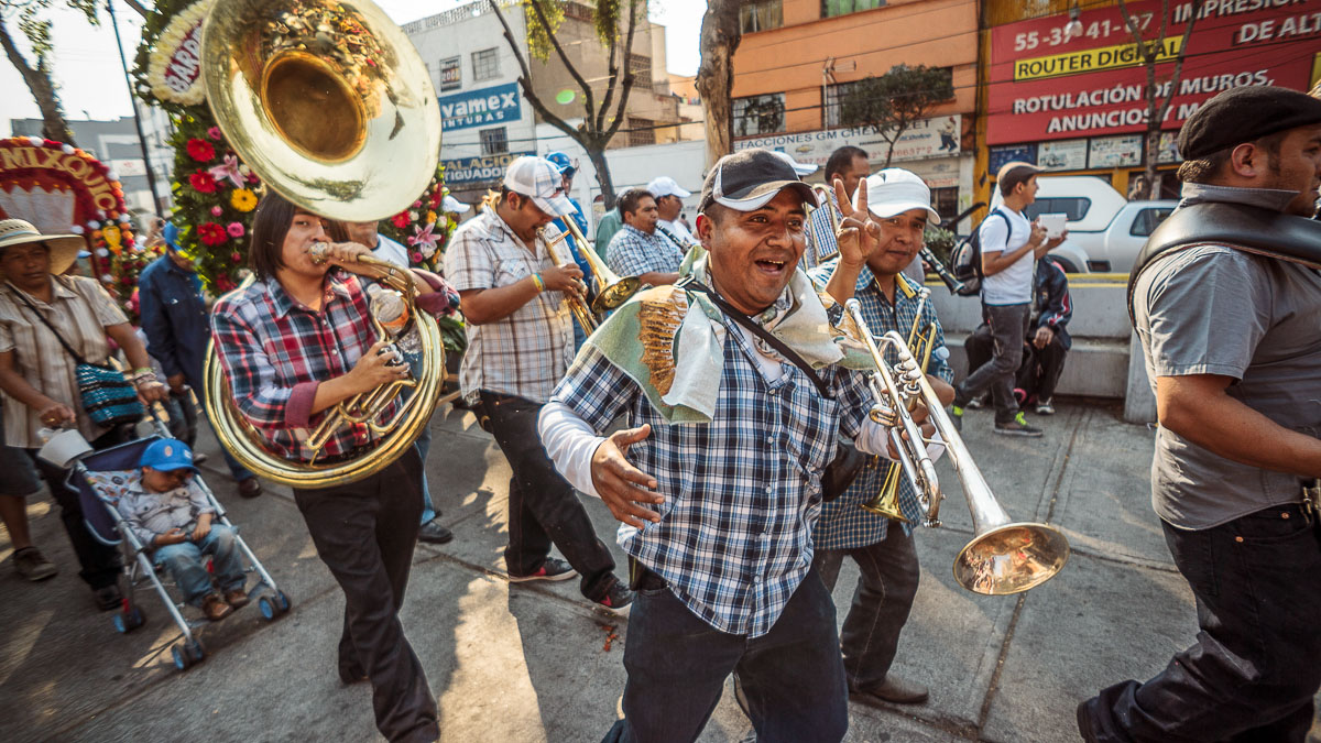 Мексиканцы в Мехико