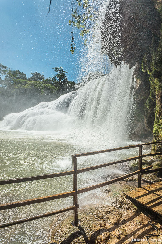 Паленке, мирадор водопада Агуа-Асуль