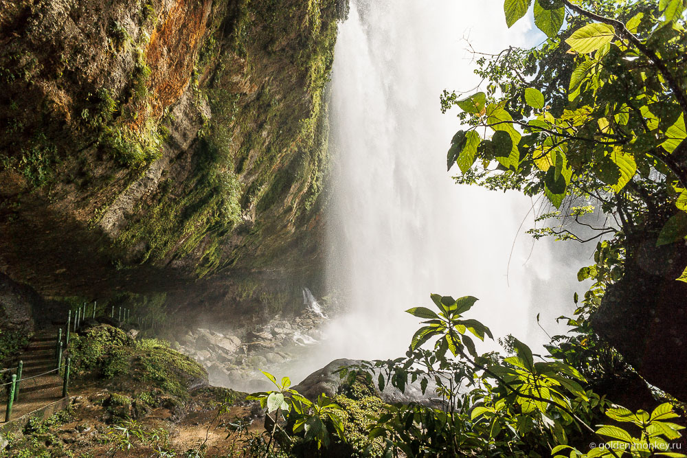 Паленке, смотровая площадка у водопада Мисоль-Ха