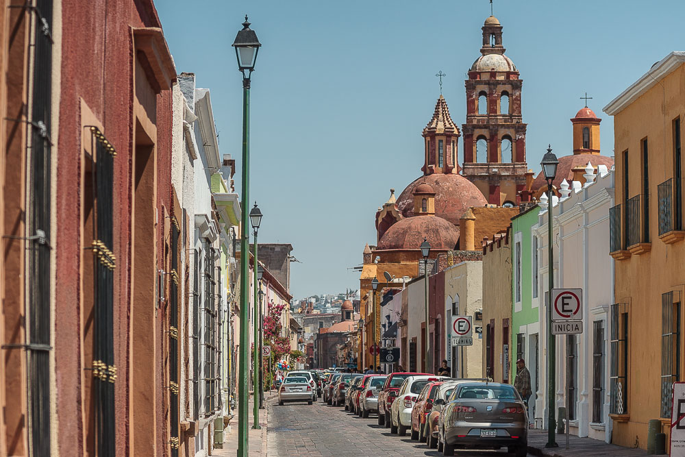 Сантьяго-де-Керетаро, улочки Старого города