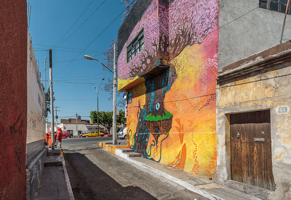Сантьяго-де-Керетаро, граффити