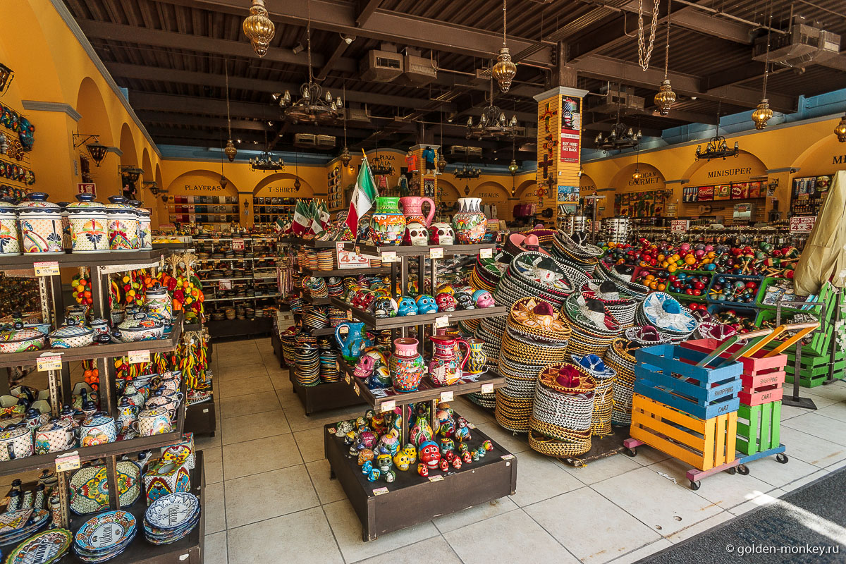 сувенирный магазин в Плайя-дель-Кармен