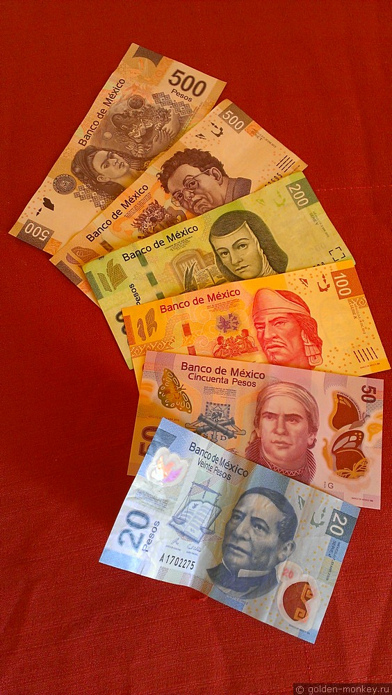 деньги Мексики, песо 