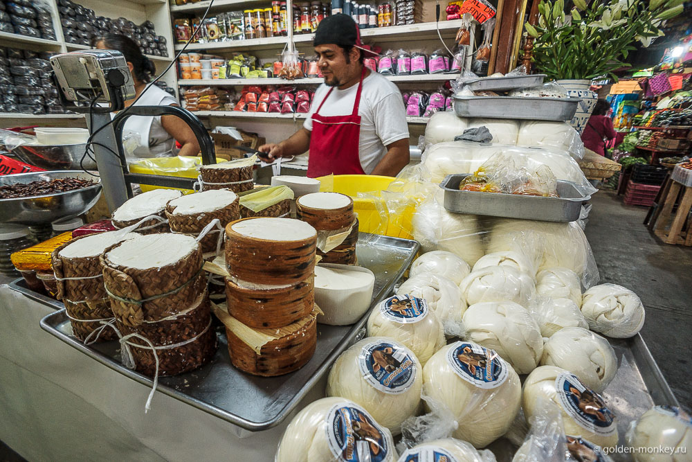 Мексика, оахакский сыр