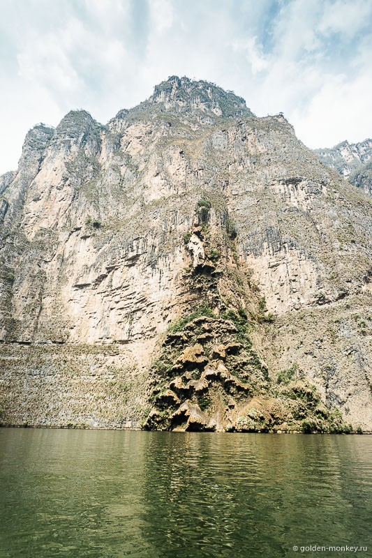 каньон Сумидеро, водопад ёлочка