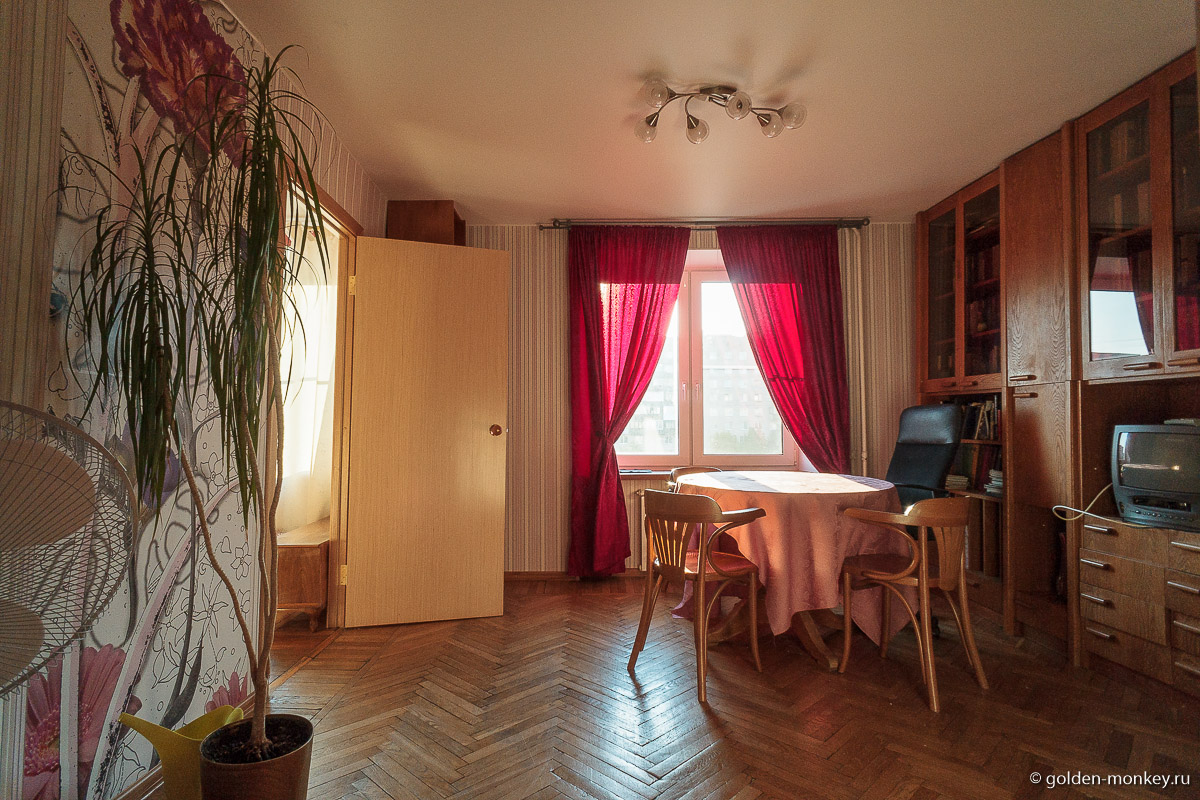 Квартира в Санкт-Петербурге, которую мы арендовали на Airbnb.
