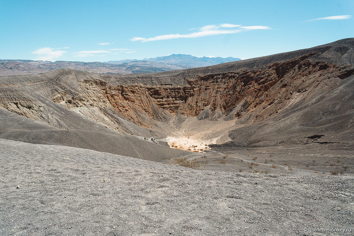 Кратер вулкана Убехебе (Ubehebe Crater)