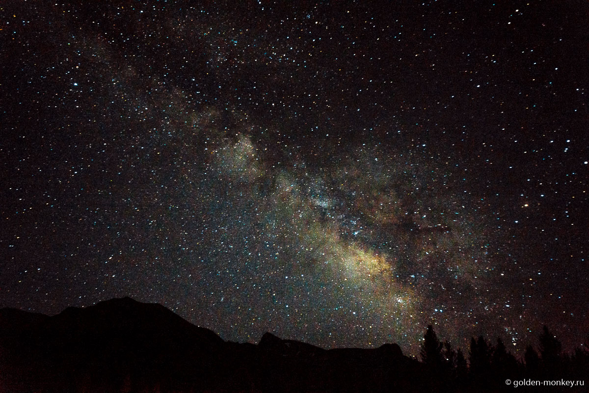 Звездное небо и Млечный Путь в парке Йосемити – самые красивые из увиденных нами